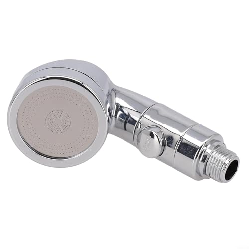 Barber Shop Shampoo Bett Duschkopf Energiesparende Supercharged Düse ABS Silber Galvanisierte G1/2 Schnittstelle für Friseursalon Stuhl Professionelle Friseurwaschstation von YJDOORPLAY
