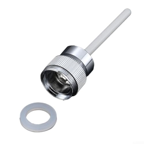 Chrom Wassersparender Wasserhahn-Luftsprudler für Badezimmer Küche Armaturen Bubbler Auslauf Kopf Düse mit Bronze Kunststoff Konstruktion Außengewinde Kompatibilität von YJDOORPLAY