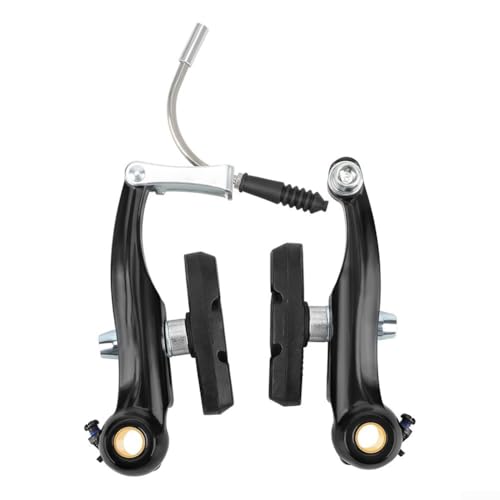 Effizientes Bremssystem, zwei Paar V-Bremsen aus Aluminiumlegierung, entwickelt, um Ihr Fahrerlebnis zu verbessern (schwarz) von YJDOORPLAY