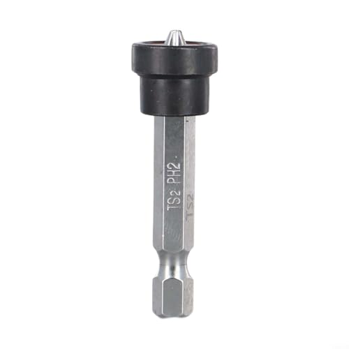Elektrischer Schraubendreher-Bit mit magnetischem Positionierungsgerät und pneumatischem Bit für Gipskartonplatten mit sicherer Passform und legierter Stahlkonstruktion (B【50 mm】 von YJDOORPLAY