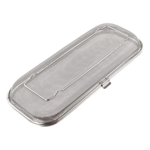 Essstäbchenhalter aus Edelstahl, Utensilien-Organizer, 304 Netz, Küchenaufbewahrungskäfig für Schublade oder Arbeitsplatte, spülmaschinenfest, Abtropfbox für Essstäbchen, Strohhalme, Löffel (L) Essstäbchenhalter aus Edelstahl, Utensilien-Organizer, 304 Netz, Küchenaufbewahrungskäfig für Schublade oder Arbeitsplatte, spülmaschinenfest, Abtropfbox für Essstäbchen, Strohhalme, Löffel (L) von YJDOORPLAY