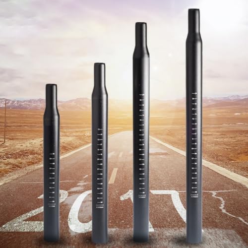 Fahrrad-Sattelstütze aus Aluminiumlegierung, verlängerte Rohrstange, geeignet für Rennräder, Mountainbikes, leichte und starke Konstruktion (27,2 x 350) von YJDOORPLAY