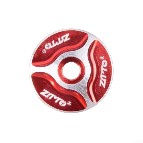 Fahrradteile erweitert Wählen Sie die zuverlässigen ZTTO Aluminiumlegierung gewindelose Vorbauabdeckungen heute (rot) von YJDOORPLAY