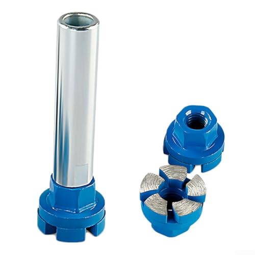 Hitzebeständiger 2,5 cm Schleifscheibenkopf für Beton und Stein mit Turbo-Segmenten für aggressive Entfernung (1 x Schleifscheibe) von YJDOORPLAY