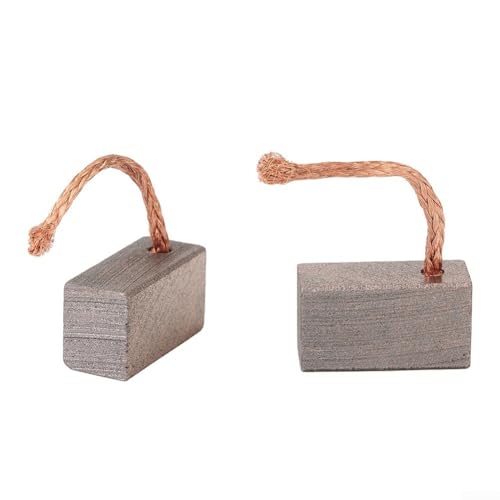 Kohlebürsten-Set, 8 x 10 x 18 mm, 2 Stück, für die Wartung von Gebläse und Scheibenwischern von YJDOORPLAY