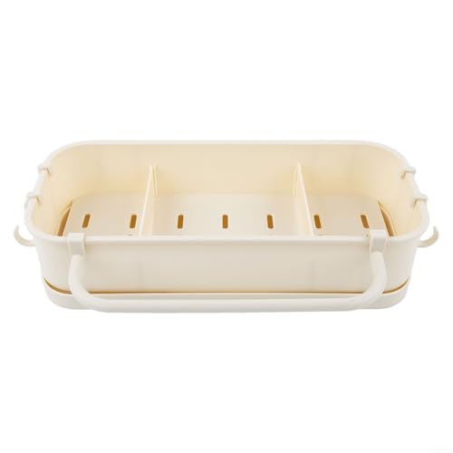 Küchenspüle-Organizer, Wandmontage, Schwammhalter, Seifenschale, Abflussregal für Badezimmer, Reinigungsmittel, Aufbewahrungslösung mit selbstentleerenden Tablett-Haken, Handtuchhalter, Beige, Schwarz Küchenspüle-Organizer, Wandmontage, Schwammhalter, Seifenschale, Abflussregal für Badezimmer, Reinigungsmittel, Aufbewahrungslösung mit selbstentleerenden Tablett-Haken, Handtuchhalter, Beige, Schwarz von YJDOORPLAY