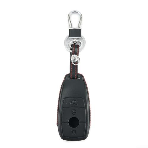 Leder Schlüsselhülle für Mercedes Für Benz Schlüssel Kompatibel mit W213 Serie einschließlich E200 E260 E300 E400 E63 Modelle Leder Schlüsselhülle für Mercedes Für Benz Schlüssel Kompatibel mit W213 Serie einschließlich E200 E260 E300 E400 E63 Modelle von YJDOORPLAY