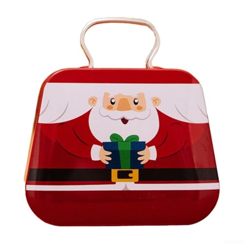 Lustige und funktionale Weihnachts-Keksbox zur Aufbewahrung von Urlaubssnacks, perfekt für Versammlungen (A) von YJDOORPLAY