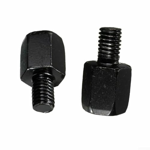 Motorrad-Spiegel-Adapter, Aluminium, 10 mm Buchse auf 8 mm Stecker für erhöhte Sicherheit Motorrad-Spiegel-Adapter, Aluminium, 10 mm Buchse auf 8 mm Stecker für erhöhte Sicherheit von YJDOORPLAY