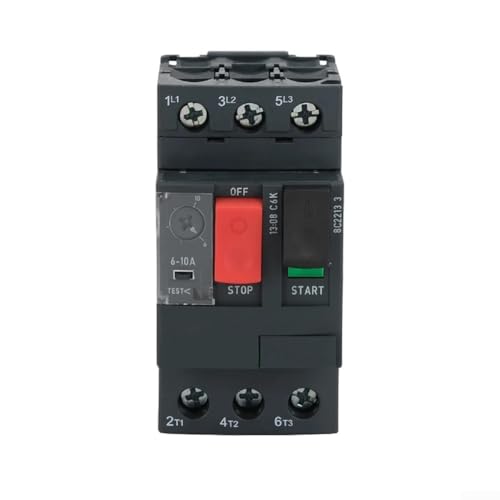 Motorschutz-Leistungsschalter GV2-Serie thermischer Überlastschalter MPCB 50/60Hz Einphasiger Dreiphasen-Motorstarter 1A-32A Nennstrom industrieller Einsatz (GV2ME22C 20-25A) von YJDOORPLAY