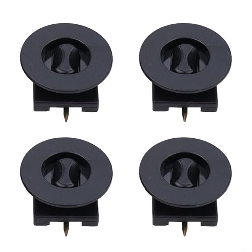 Set mit 4 Autoteppich-Befestigungs-Clips, Befestigungsgriffe, Bodenmatten-Klemmen, PVC-Material entworfen, um Fahrzeug-Fußmatten sicher an Ort und Stelle zu halten von YJDOORPLAY