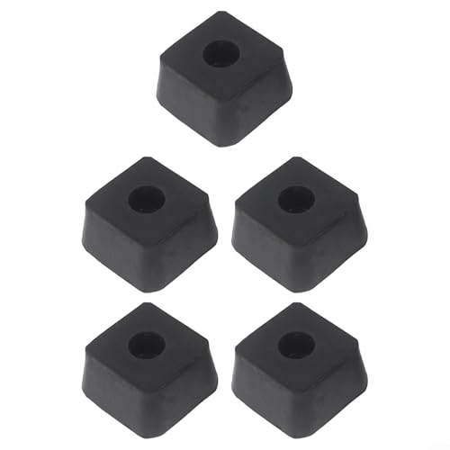 Set mit 5 stoßdämpfenden Gummi-Pads für Fitnessgeräte Stabilität von YJDOORPLAY