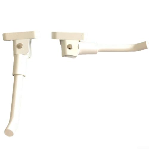 Stabiler Parkständer, Ersatzfußstütze aus Metall für XIAO für MI 1S für M365 Pro Scooter-Modelle (weiß) von YJDOORPLAY