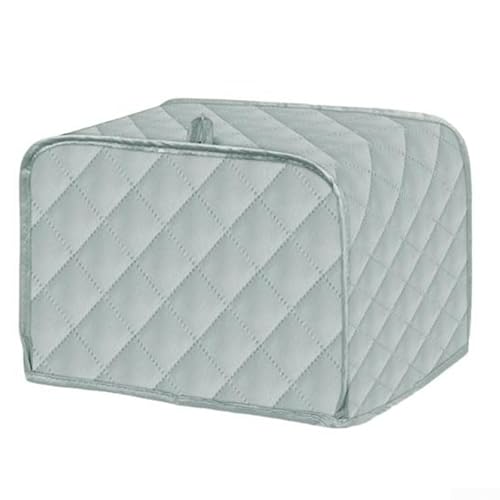 Stilvoller Staubschutz für Brotmaschinen, wasserdicht, passend für mehrere Größen und verbessert die Küchendekoration (grau, kleine Größe) von YJDOORPLAY