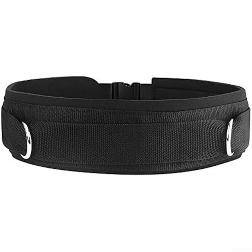 Trainingsgürtel aus Neopren mit zwei beweglichen Ringen zur Verbesserung der Trainingsleistung von YJDOORPLAY