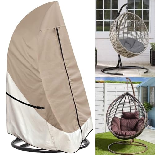 Wasserdichte Abdeckung für Hängesessel aus 420D Oxford-Gewebe, zum Schutz vor Staub und Schmutz (115 x 190 cm) von YJDOORPLAY