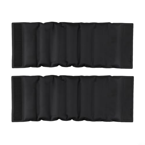 Weinkühler-Hülse, Flaschenkühler-Set, verstellbar, Eisbeutel, isolierte Getränkekühltasche für Champagner, Weinflaschen, 750 ml, Schwarz, 2 Stück Weinkühler-Hülse, Flaschenkühler-Set, verstellbar, Eisbeutel, isolierte Getränkekühltasche für Champagner, Weinflaschen, 750 ml, Schwarz, 2 Stück von YJDOORPLAY