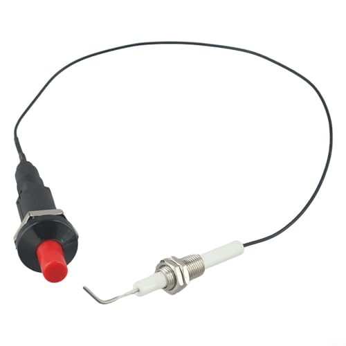 YJDOORPLAY 30 cm Piezo Funkenzünder Zündung Universal Art von 1 Out 1 Piezo Spark Ignition Kit BBQ Grill Push Button Igniter with Cable Push Button Igniter for Gas Fireplace Gas Oven Gas Heater YJDOORPLAY 30 cm Piezo Funkenzünder Zündung Universal Art von 1 Out 1 Piezo Spark Ignition Kit BBQ Grill Push Button Igniter with Cable Push Button Igniter for Gas Fireplace Gas Oven Gas Heater von YJDOORPLAY