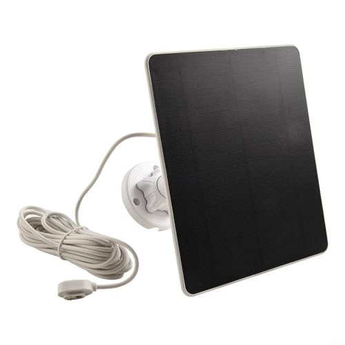 YJDOORPLAY 5W Monokristallines Solarpanel für Arlo Pro 5S 2K Pro 4 Ultra 2 Kamera IP66 Wetterbeständig 21% Umwandlungsrate 4M Kabel YJDOORPLAY 5W Monokristallines Solarpanel für Arlo Pro 5S 2K Pro 4 Ultra 2 Kamera IP66 Wetterbeständig 21% Umwandlungsrate 4M Kabel von YJDOORPLAY