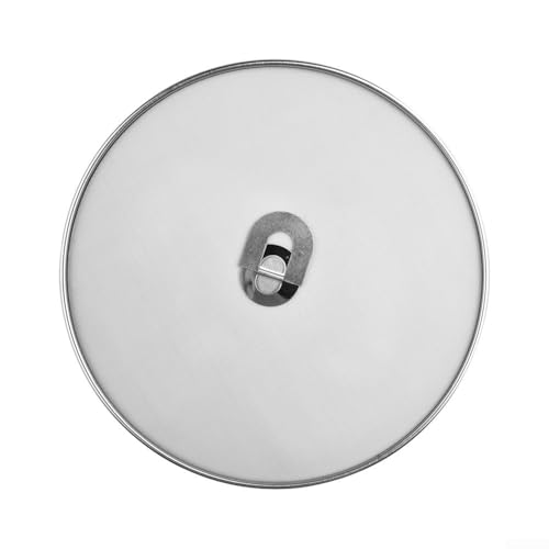 YJDOORPLAY Edelstahl-Spritzschutz für Bratpfanne, 25 cm, 29 cm, 33 cm, Anti-Fettschutz, Schutz vor heißem Öl, Kochen, Küchenzubehör (33 cm) von YJDOORPLAY