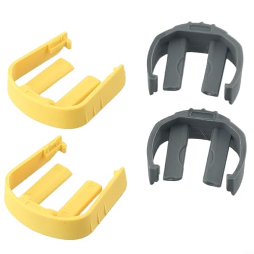 YJDOORPLAY Hochdruckreiniger Quick Connect C Clips Ersatzteile für Kärcher K2 K3 Hochdruckreiniger Schlauchverbinder Trigger Lock Clips Zubehör Set 4 Pack Gelb Grau von YJDOORPLAY
