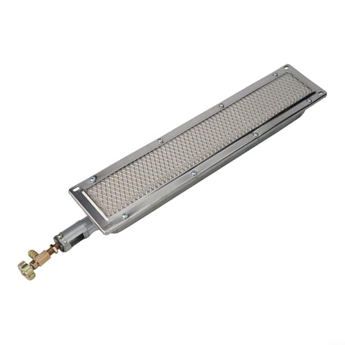 YJDOORPLAY Metall-Infrarot-Keramikbrenner, 41 cm, BBQ-Gasgrill-Seitenheizung für gewerbliche Küchengeräte, Lebensmittelverarbeitung, Dehydrieren, Backen, Teegörner (44 x 9,5 cm) von YJDOORPLAY