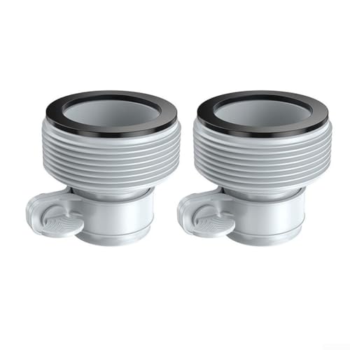 YJDOORPLAY Poolschlauch Adapter Umrüstsatz für Intex Schwimmbäder 1,25 Zoll auf 1,5 Zoll Anschluss Schwimmbadpumpe Armaturen Ersatzteile von YJDOORPLAY