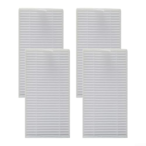 YJDOORPLAY Staubsauger-Filter-Set, kompatibel mit Redkey R10 Roboter-Staubsauger-Ersatzteile, Feinstaubsammelsystem, Zubehör (4er-Pack) von YJDOORPLAY