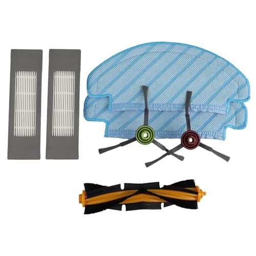 YJDOORPLAY Staubsauger Zubehör Set für N10 N10 Plus Saugroboter Ersatzteile Inklusive Geschirrtücher Rollenbürste Seitenbürsten Filter Kompatibel für Saugroboter von YJDOORPLAY