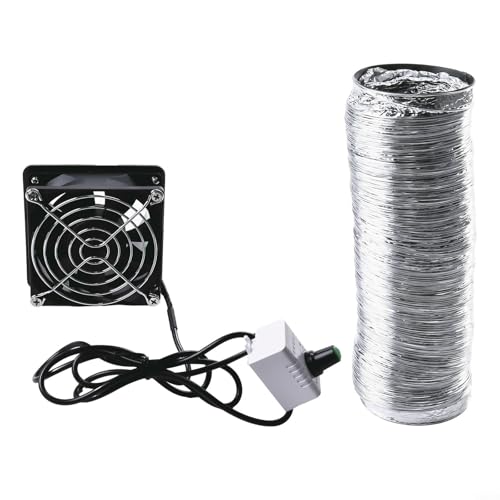 YJDOORPLAY Tragbarer Löt-Rauch-Absorber-Ventilator mit einstellbarer Geschwindigkeit, USB-betriebener Schweißabzug mit Abluftrohr für Werkstatt, Elektronik, Reparatur, DIY-Projekte (Ventilator plus 6 YJDOORPLAY Tragbarer Löt-Rauch-Absorber-Ventilator mit einstellbarer Geschwindigkeit, USB-betriebener Schweißabzug mit Abluftrohr für Werkstatt, Elektronik, Reparatur, DIY-Projekte (Ventilator plus 6 von YJDOORPLAY