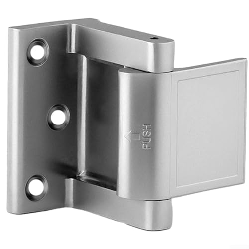 YJDOORPLAY Tür-Sicherheitsschloss für Haustürverstärkung, Aluminium-Türriegel für Heimschutz, extra hoher Widerstand, Türschutz für Schwingtüren im Innenbereich YJDOORPLAY Tür-Sicherheitsschloss für Haustürverstärkung, Aluminium-Türriegel für Heimschutz, extra hoher Widerstand, Türschutz für Schwingtüren im Innenbereich von YJDOORPLAY