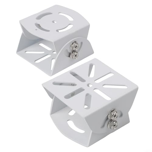 YJDOORPLAY Verstellbare Wandhalterung für Überwachungskamera, Aluminiumlegierung, Kamerahalterung für Innen- und Außenbereich, 75 x 80 x 50 mm (2 Stück) von YJDOORPLAY
