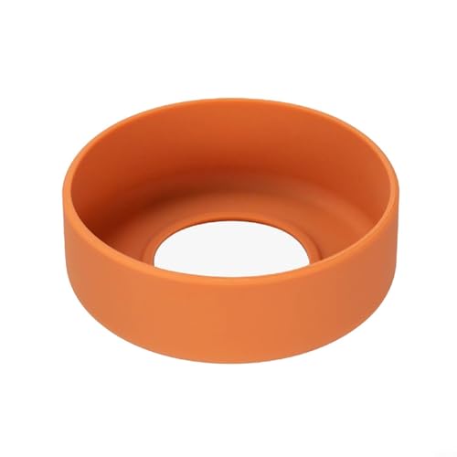 YJDOORPLAY Wasserflaschen-Schutzhülle, 76–79 mm Durchmesser, Silikon, rutschfest, Kofferraummatte für Küche, Esszimmer, Bar, Outdoor-Sportaktivitäten (orange) von YJDOORPLAY