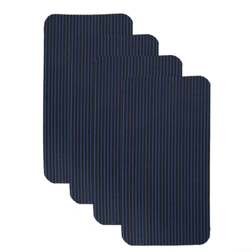 Zuverlässiges Poolabdeckungs-Patch-Set, 4-teiliges Set für schnelle Reparaturen an zerrissenen Pool-Sicherheitsabdeckungen (Blau) von YJDOORPLAY