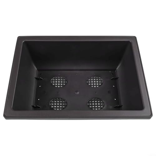 und funktionaler Blumentopf mit Tablett für alle Ihre Pflanzbedürfnisse (29 rechteckige Becken) von YJDOORPLAY