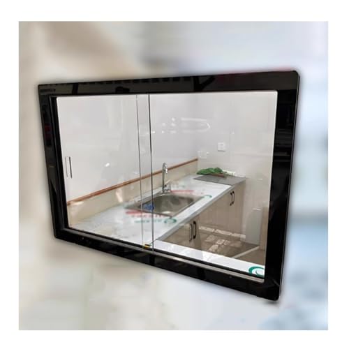 YJEUZCD Anpassbar Acryl Service Fenster, Imbisswagen Konzession Visuell Fenster, Haushalt Bank Acryl Fenster, Konditorei Konzession Ständer Windows von YJEUZCD