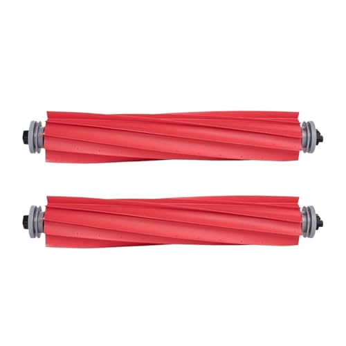Kompatibel mit Roborock, S7, S7 MaxV, S7 MaxV Ultra, Q7, Q7 Max, Q5, Hauptbürste, abnehmbare weiche Silikon-Rollbürste, Ersatzteile(2) von YJHTRBO