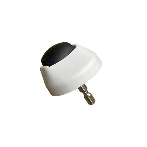 Schwarz-weiße Vorderräder, kompatibel mit Xiaomi, STYTJ02YM 3C 2S S10 B106GL S12 T12 Staubsauger(A) von YJHTRBO