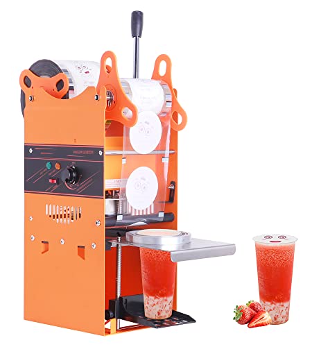 Bechersiegelmaschine Kommerzielle manuelle Bubble Tea Cup Sealer für 90/95 / 70 / 75mm Durchmesser Tasse 300-500 Tassen/Stunde (sealing machine) von YJINGRUI