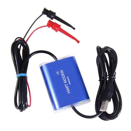 YJINGRUI Hart Modem USB auf Hart Protokoll Modem Hart Transmitter Hart Konverter mit 24 V DC und integriertem Loop Widerstand Temperaturregler geeignet für alle Geräte, die Hart Protokoll unterstützen von YJINGRUI