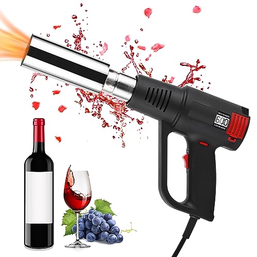 YJINGRUI PVC Kapsel Schrumpfmaschine 2000 W Kapselschrumpfgerät mit 60-620 ℃ Digitalanzeige für Weinkapseln von YJINGRUI