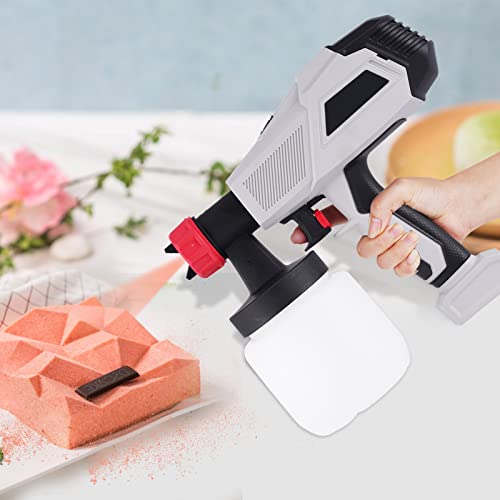 YJINGRUI Kuchendeko Airbrush Elektrische Mousse Cake Sprayer Spritzpistole 800ml (500W) von YJINGRUI