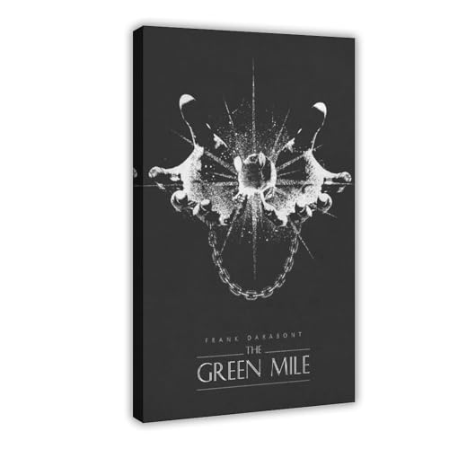YJJGLZC Filmposter "The Green Mile", Schlafzimmer, Dekoration, Landschaft, Büro, Raumdekoration, Geschenk, 40 x 60 cm von YJJGLZC
