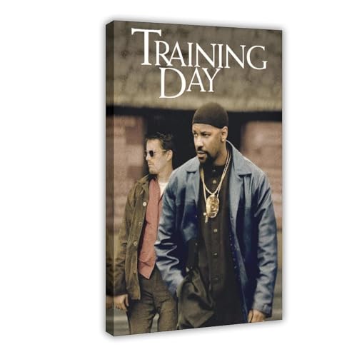 YJJGLZC Filmposter "Trainingstag (2001)", Leinwandposter, Schlafzimmer, Dekoration, Landschaft, Büro, Raumdekoration, Geschenk, 40 x 60 cm von YJJGLZC