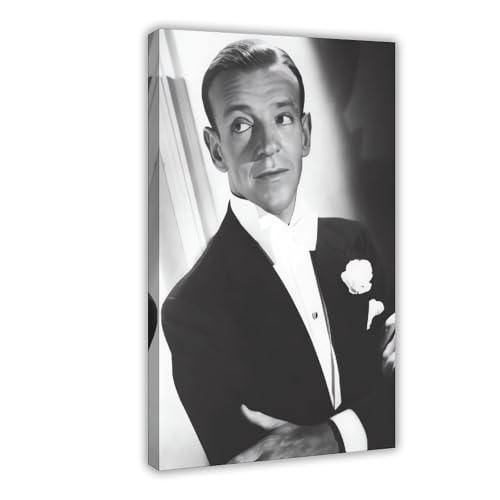 YJJGLZC Fred Astaire Poster (12) Leinwandposter Schlafzimmer Dekor Landschaft Büro Zimmer Dekor Geschenk 30 x 45 cm von YJJGLZC