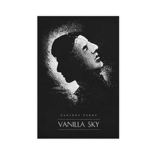 YJJGLZC Leinwandposter mit Vanillehimmel-Motiv, Schlafzimmer, Dekoration, Landschaft, Büro, Raumdekoration, Geschenk, 60 x 90 cm von YJJGLZC