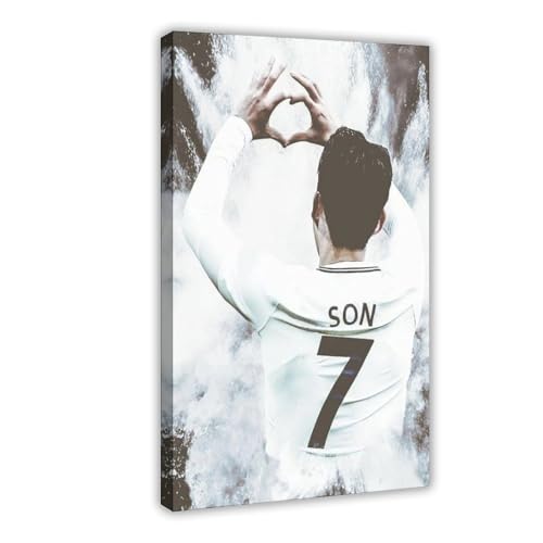 YJJGLZC Son Heung-Min Poster (5) Leinwand-Poster, Schlafzimmerdekoration, Landschaft, Büro, Raumdekoration, Geschenk, 20 x 30 cm von YJJGLZC