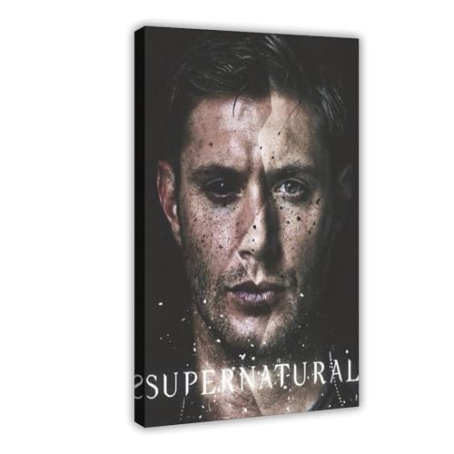 YJJGLZC TV-Serie Supernatural-Poster (1) Leinwandposter Schlafzimmer Dekor Landschaft Büro Zimmer Dekor Geschenk 50 x 75 cm von YJJGLZC