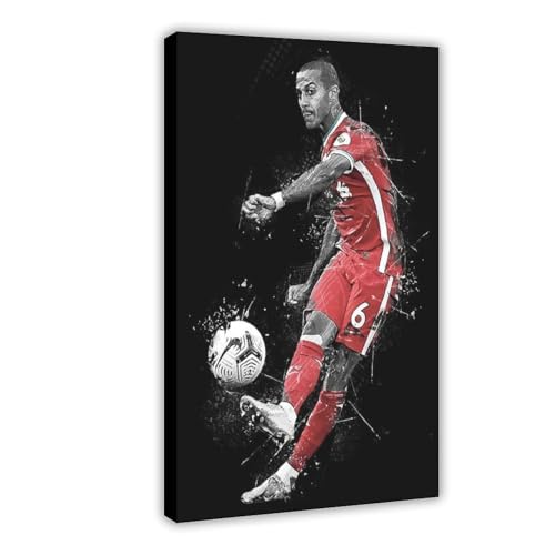 YJJGLZC Thiago Alcantara-Poster (2) Leinwand-Poster, Schlafzimmerdekoration, Landschaft, Büro, Raumdekoration, Geschenk, 50 x 75 cm von YJJGLZC