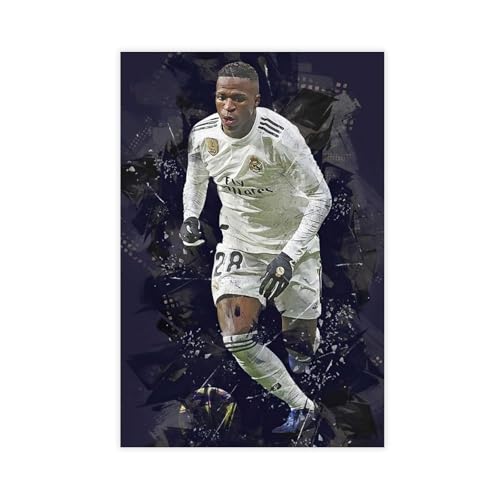 YJJGLZC Vinicius Junior-Poster (1) Leinwand-Poster, Schlafzimmerdekoration, Landschaft, Büro, Raumdekoration, Geschenk, 30 x 45 cm von YJJGLZC
